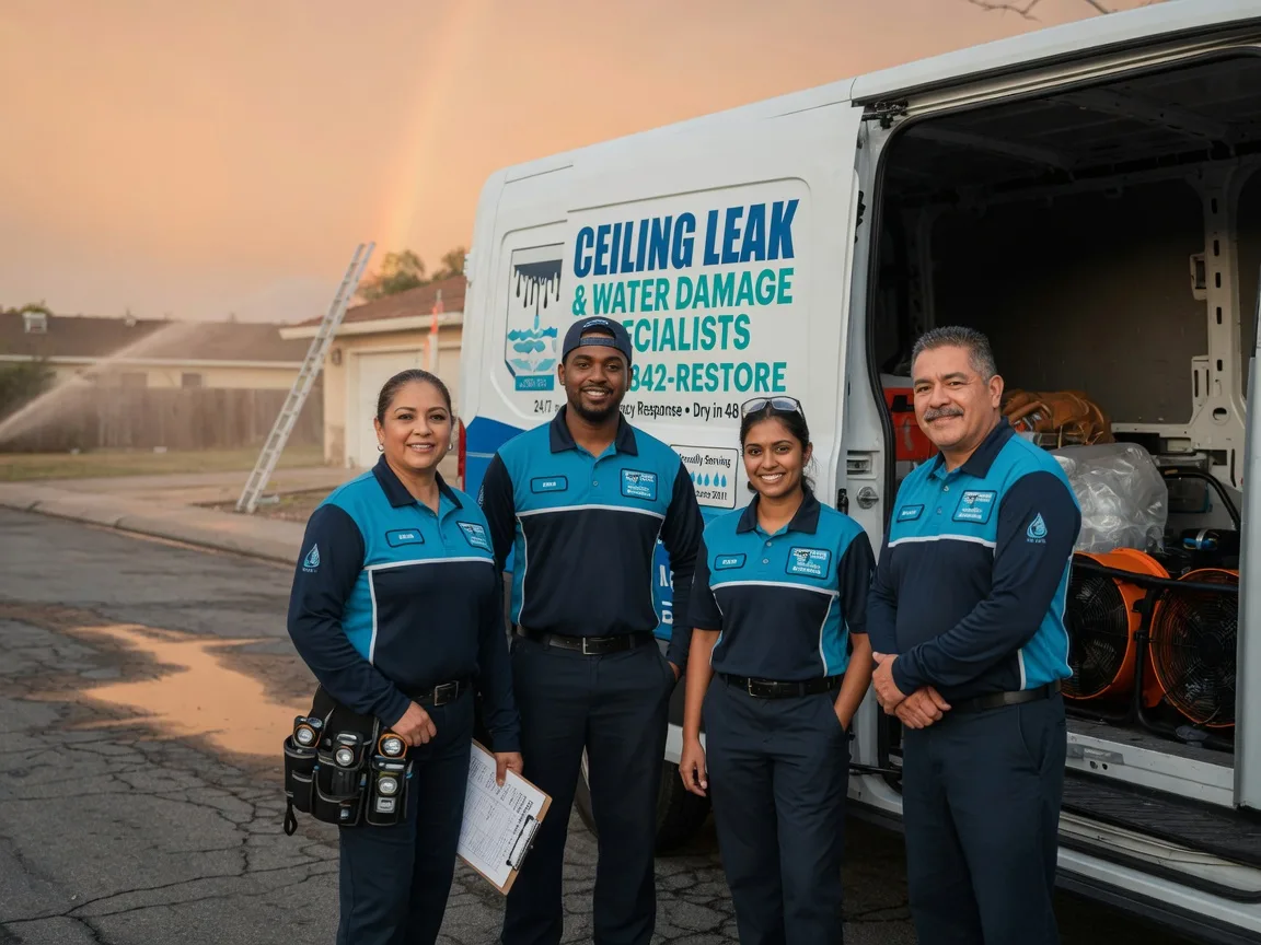 Ceiling Leak Cleanup company in El Dorado Hills, CA