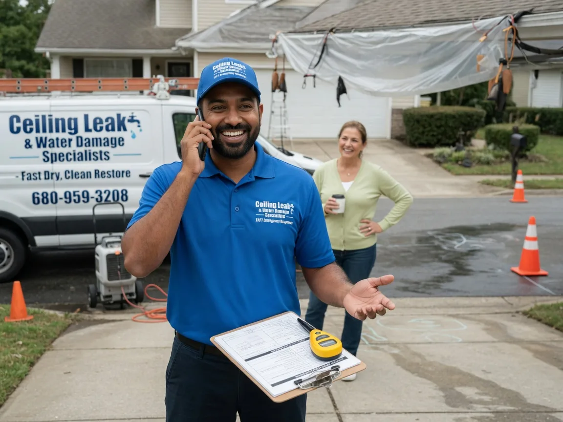 Ceiling Leak Cleanup El Dorado Hills, CA FAQs